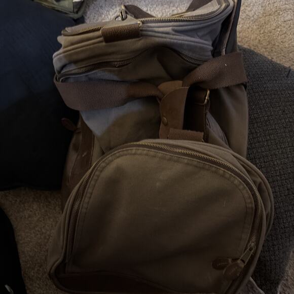 Vintage Marlboro 2004 Carryall Bag Brown ( with shoulder strap) - Picture 5 of 5